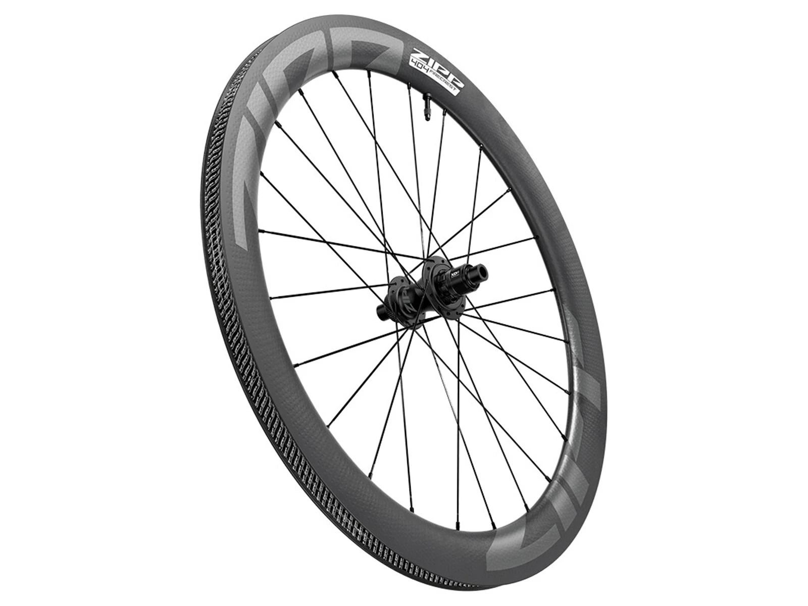 ZIPP - 404 - Carbon Rear Wheel For Disc - 700c - Tubeless - 58 Mm Profile - XDR