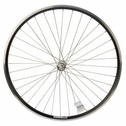 Contec 700c Framhjul - Classic Z19 Fälg - 19-622 - Gänga - Svart - Silvernav