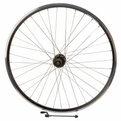 Contec 700c Bakhjul - Classic Z19 Fälg - 19-622 - Kassett 8, 9 Speed - QR - Svart