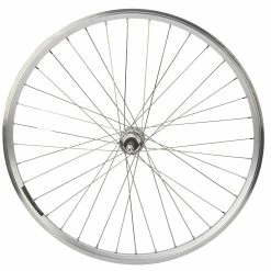 Contec 26" MTB Bakhjul - Classic Z19 Fälg - 19-559 - Skruvkrans - Fälgbroms - Gänga - Sil