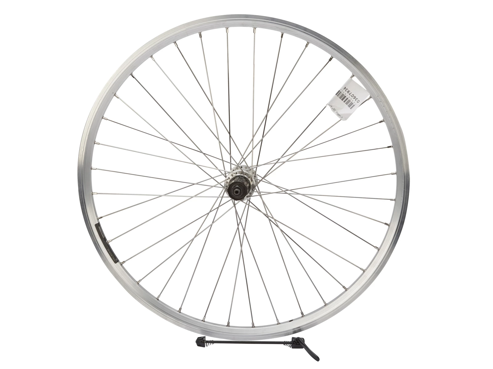 Contec 26" MTB Bakhjul - Classic Z19 Fälg - 19-559 - Kassett 8,9, 10 Speed - QR - Silver