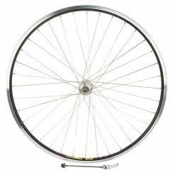 Rodi 700c Bakhjul - Wegal Due Fälg - 13-622 - Quick Release - DB 13 Mm - Svart Med Silvern