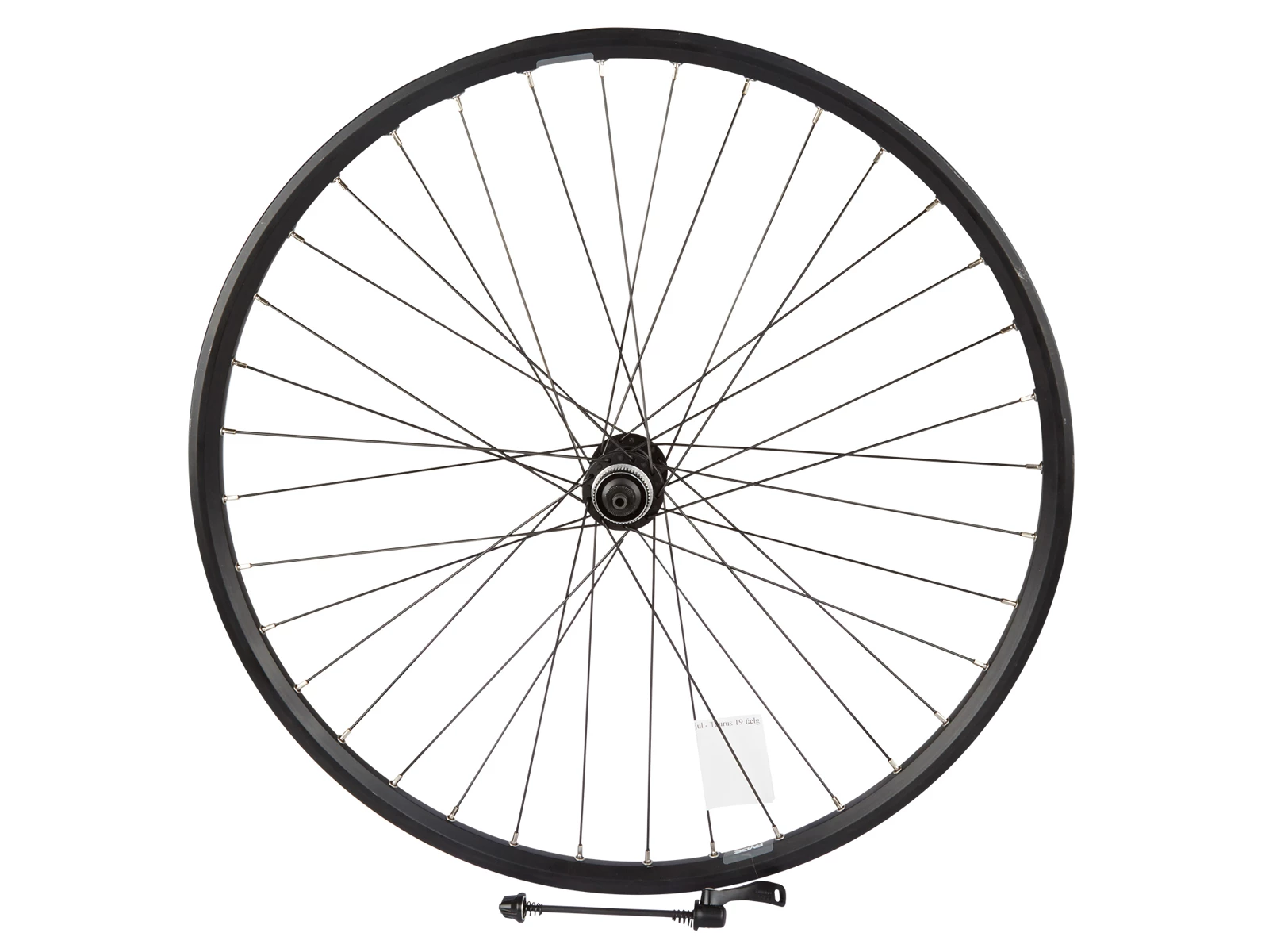 Ryde 26" MTB Framhjul - Taurus 19 Fälg - 19-559 - Centerlock - Svart