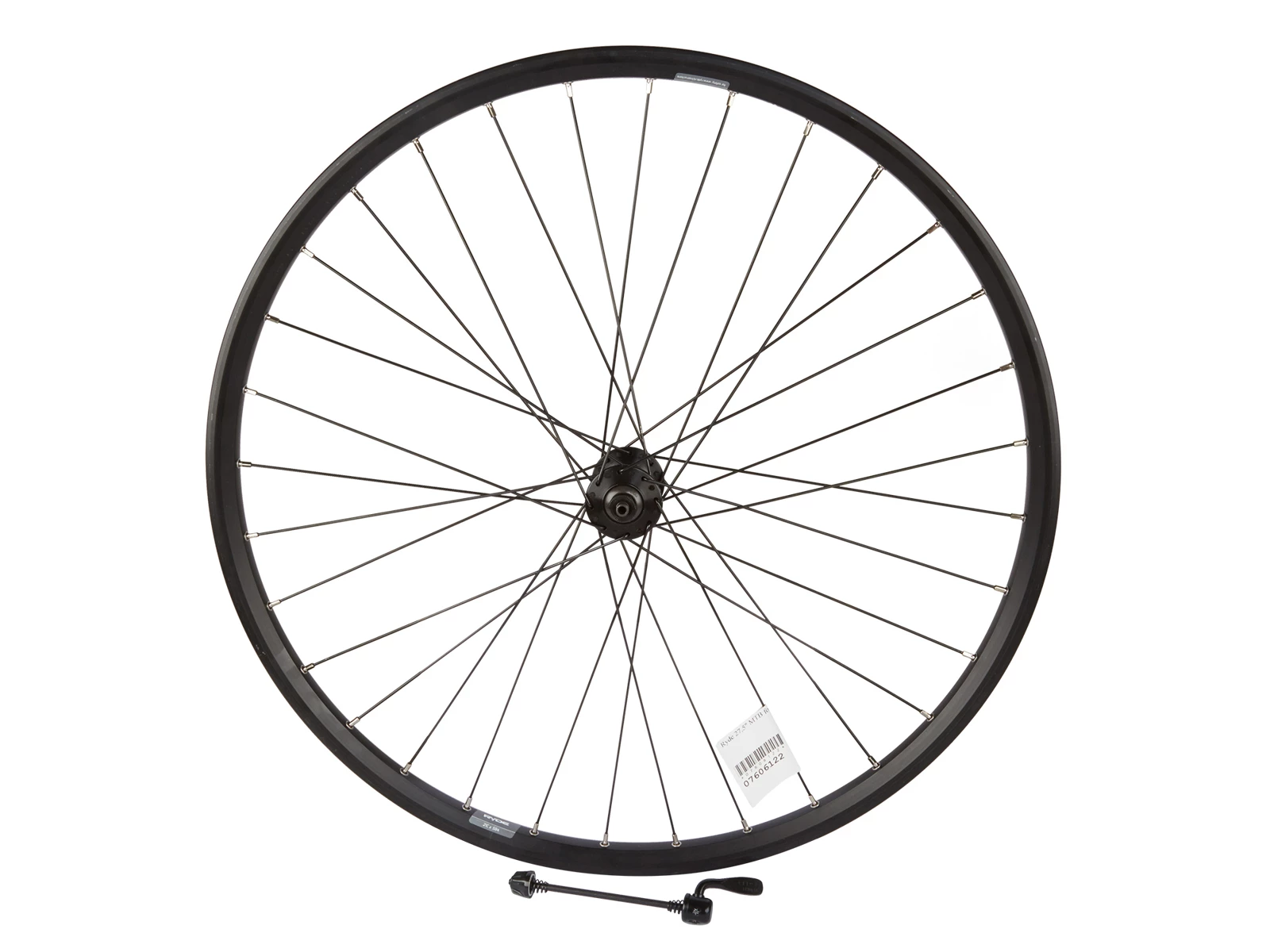 Ryde 27,5" MTB Framhjul - Taurus 21 Fälg - 21-584 - Centerlock - QR - Svart