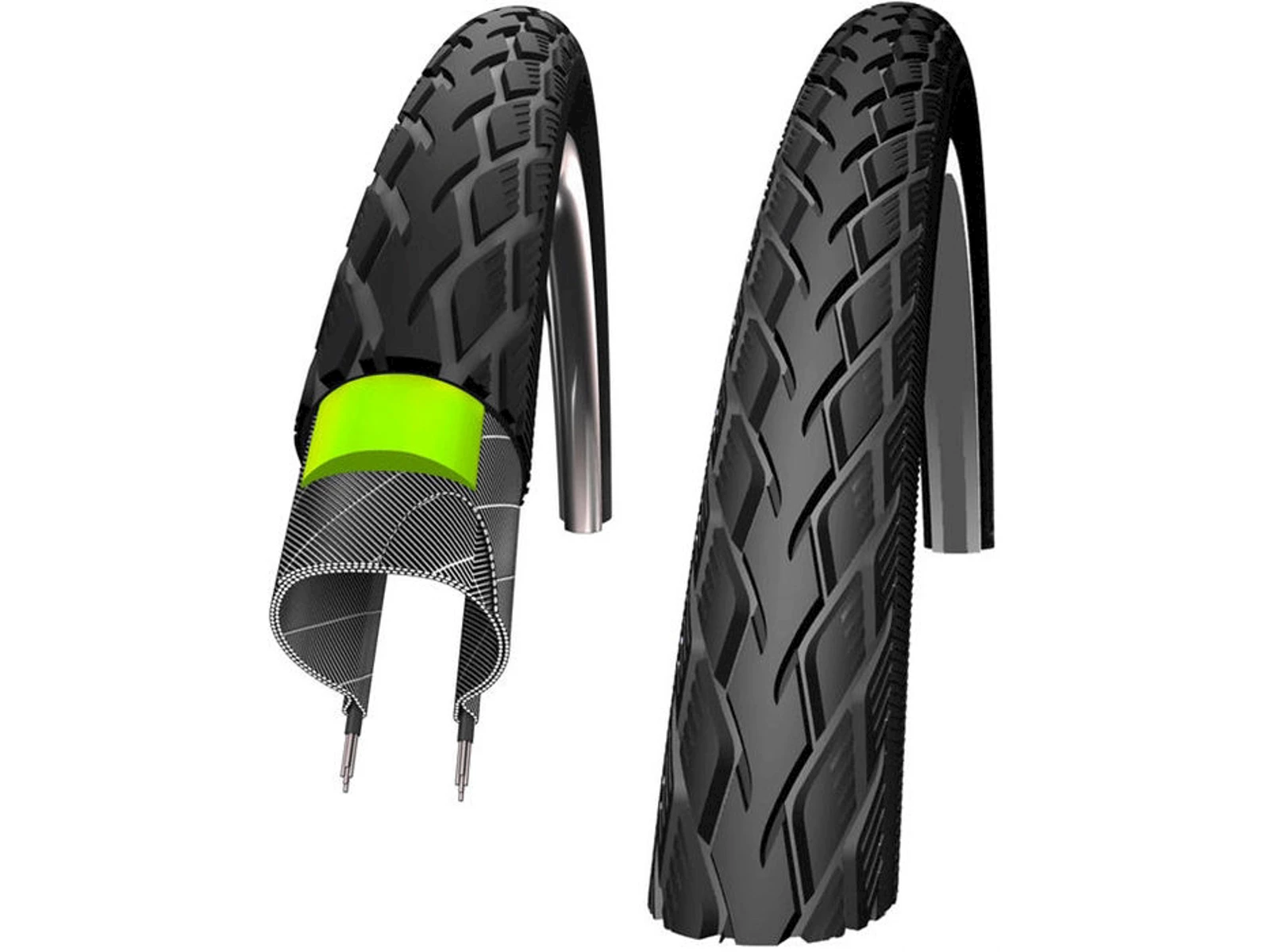 Schwalbe Marathon GreenGuard Tråddäck - 24x1,75 (47-507)