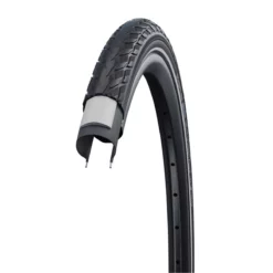 Schwalbe Delta Cruiser Plus - PunctureGuard - 26x1.75 (47-559) Svart Reflex