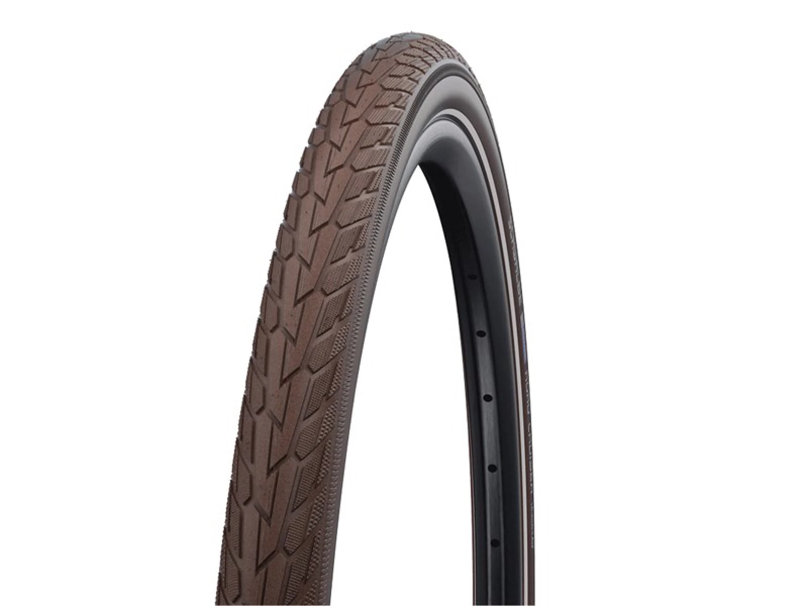 Schwalbe Road Cruiser - K-Guard Wire Däck - 26x1.75 (47-559) - Brun - Reflekterande