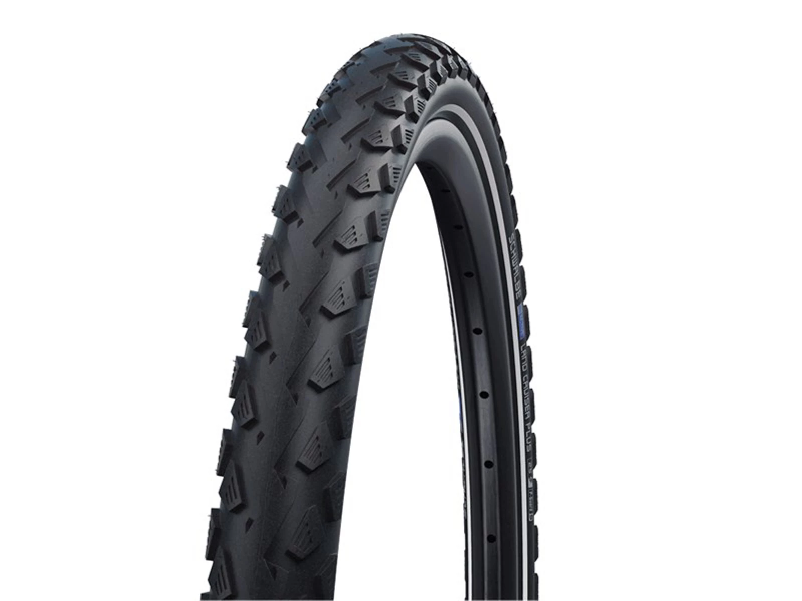 Schwalbe Land Cruiser Plus - PunctureGuard - 24x2.00 (50-507) Svart Reflex