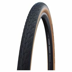 Schwalbe Road Cruiser - K-Guard Wire Tire - 27x1,1/4"(28/32-630) Svart/Gul
