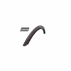 Schwalbe One Race Guard - Lite Fällbara Däck - 700x25c (25-622) Svart / Röd