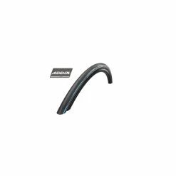 Schwalbe One Race Guard - Lite Fällbara Däck - 700x25c (25-622) Svart / Blå