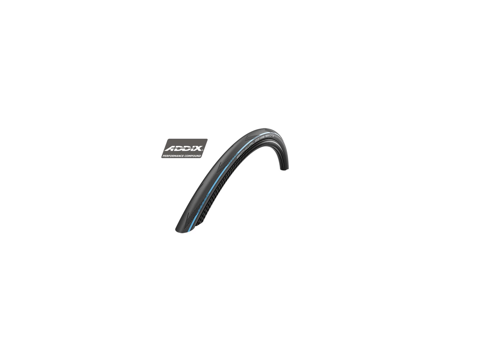 Schwalbe One Race Guard - Lite Fällbara Däck - 700x25c (25-622) Svart / Blå