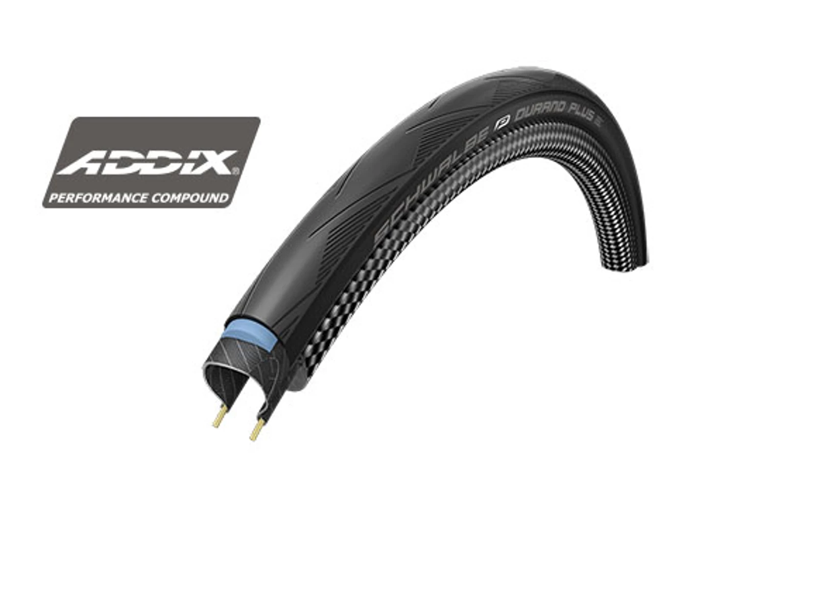 Schwalbe Durano Plus - Addix Folding Däck - 700x28c (28-622) Svart Reflex