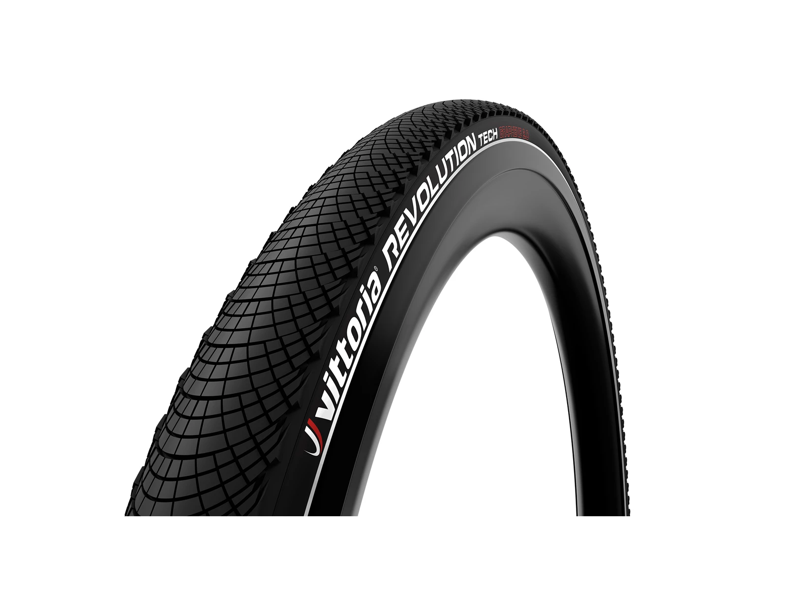 Vittoria Revolution Tech - Graphene 2 - Tråddäck - 700x28c - Reflekterande