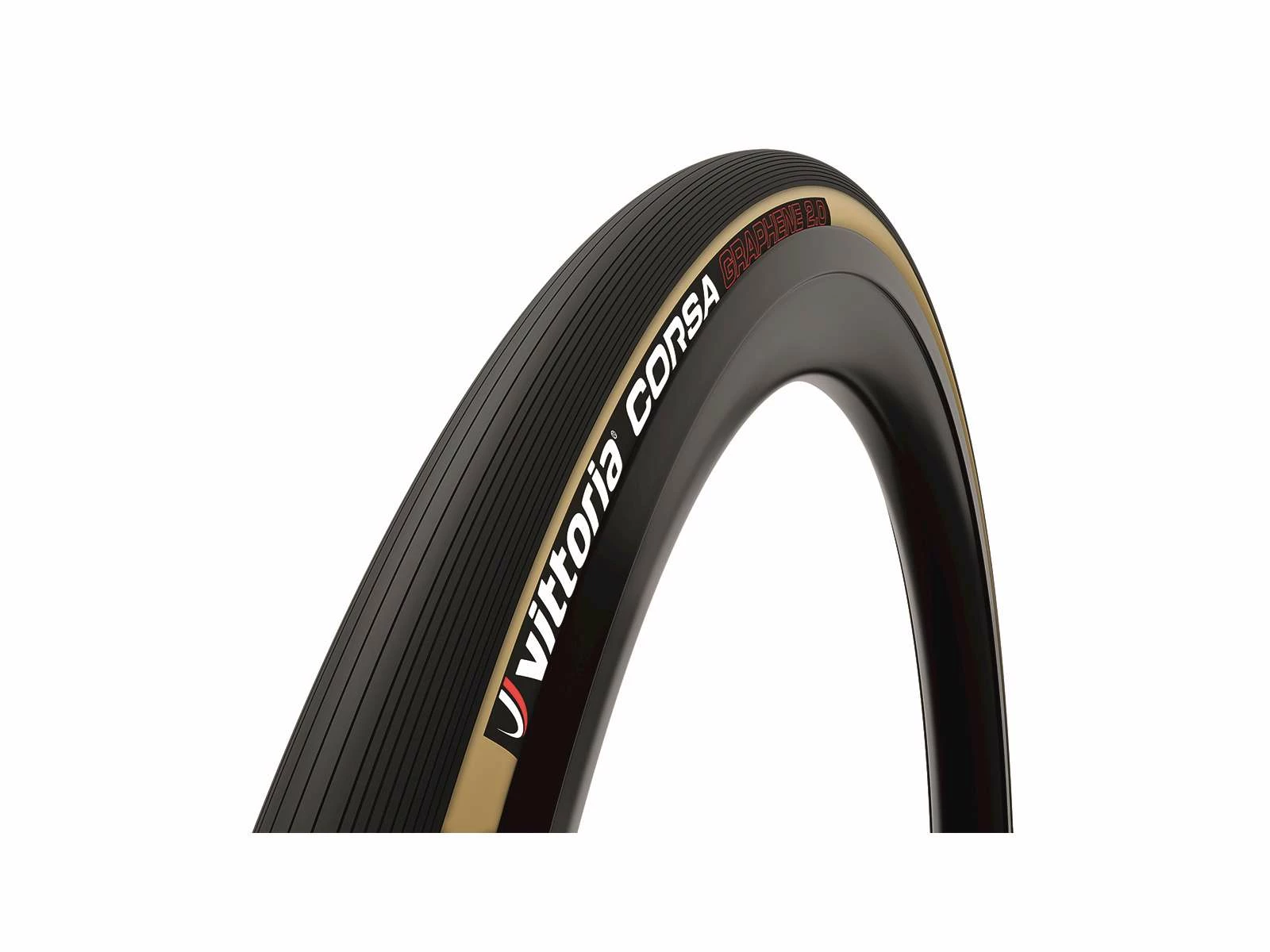Vittoria Corsa G2 - Vägfällbart Däck - 700x30c - Natur / Svart