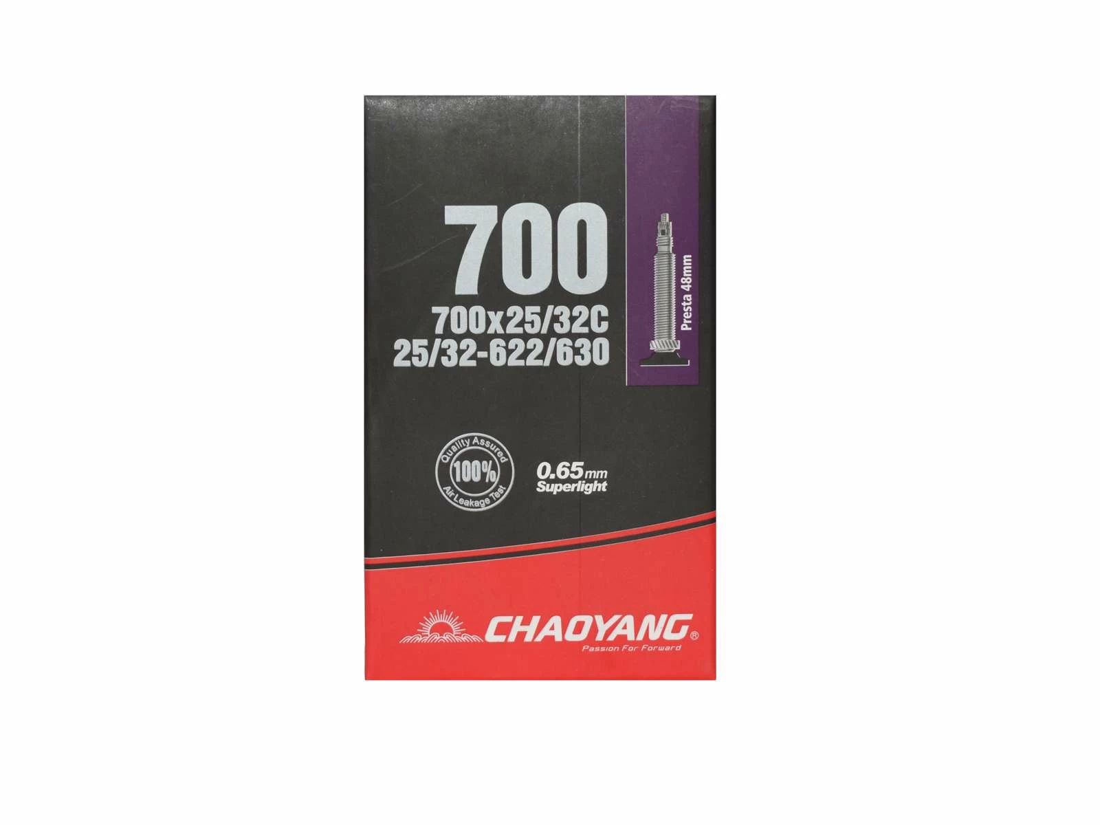 Chaoyang Snake Light 700 X 25-32C Med 48 Mm Lång Racing-ventil