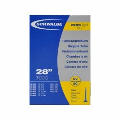 Schwalbe - Slang - 700x18-25c X-Light - Racer Ventil - 60mm - SV20