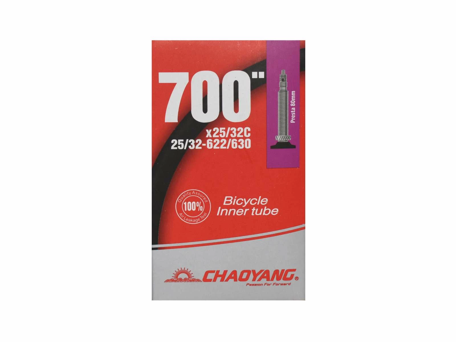 Chaoyang Slang 700 X 25-32C Med 80 Mm Lång Racing Ventil