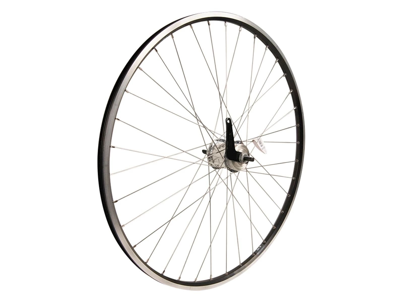 Sturmey Archer Bakhjul - 2 Inre Växlar Och Fotbroms - Ryde Zac 2000 Fälg - Silver / Svart