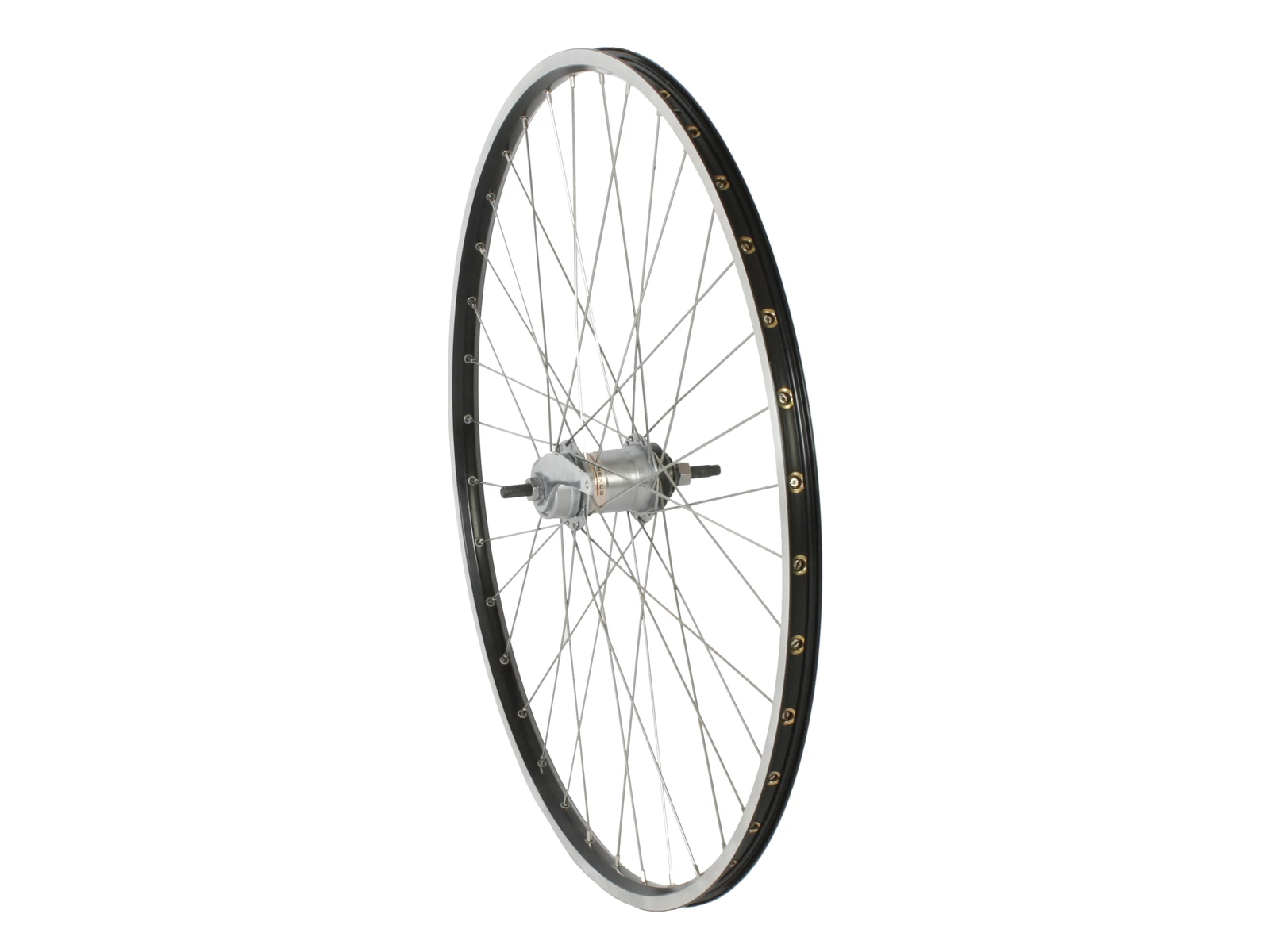 Connect Bakhjul - 700c - Shimano Nexus 3 Växlar - Ryde Zac19 Fälg - Svart/silver