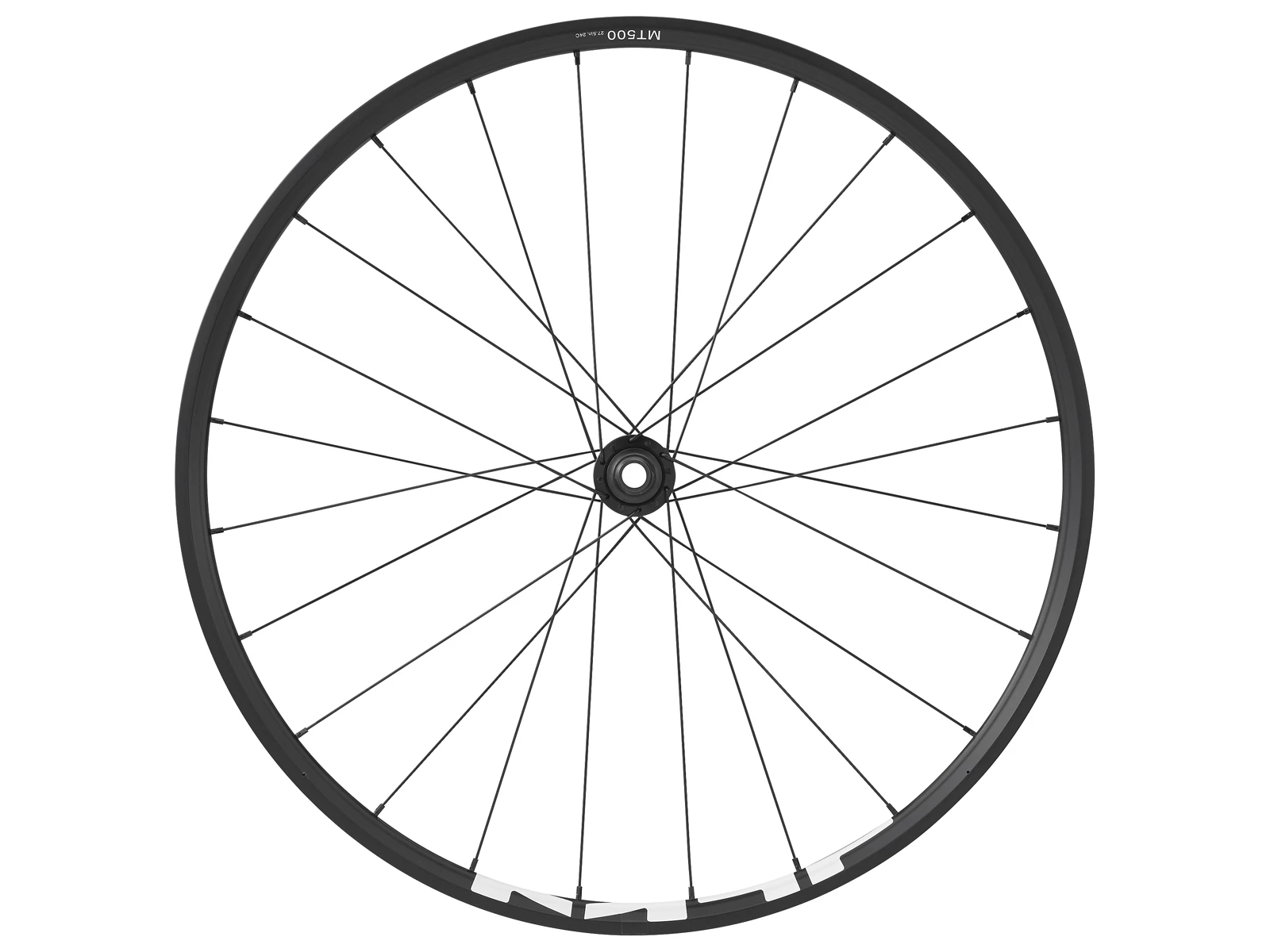 Shimano Framhjul - 27,5" MTB WH-MT500 - Till E-Thru 15x100 Mm Axel - Skivbromsar