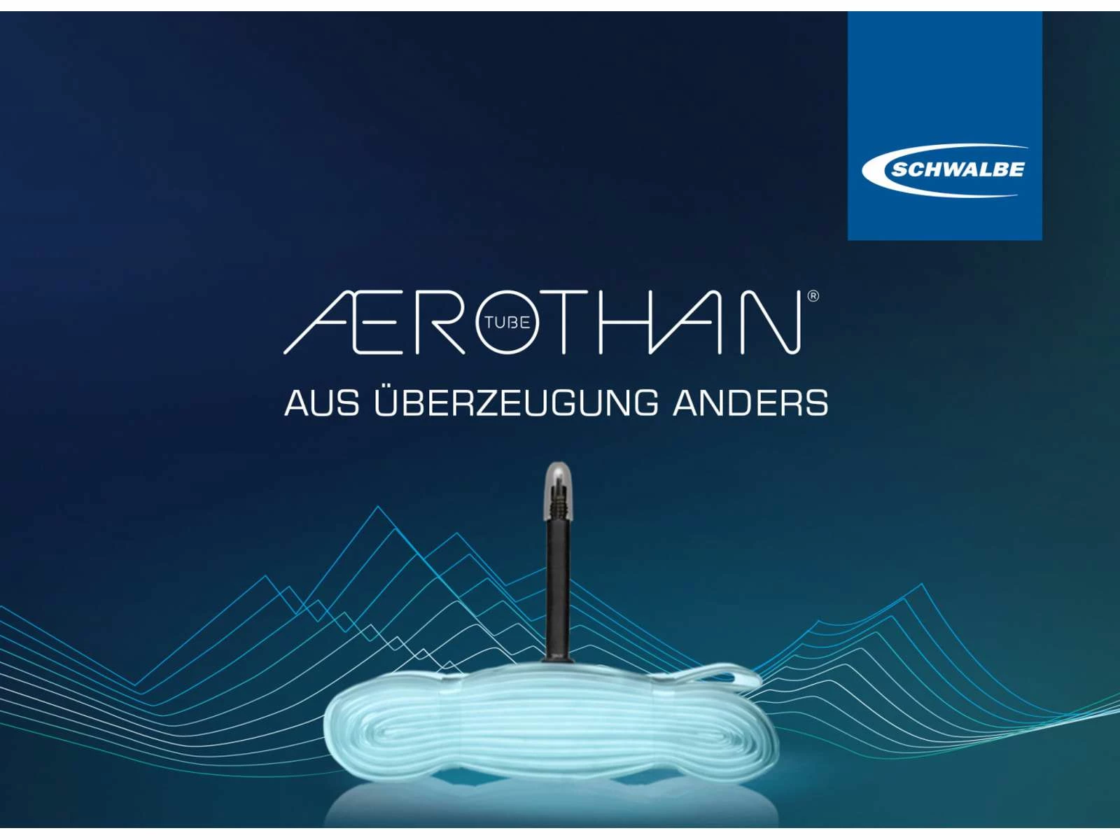 Schwalbe Aerothan - Slang 700x23-28c - Med 60 Mm Lång Racerventil SV20E