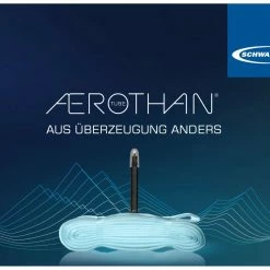 Schwalbe Aerothan - Slang 700x23-28c - Med 80mm Lång Racerventil SV20E
