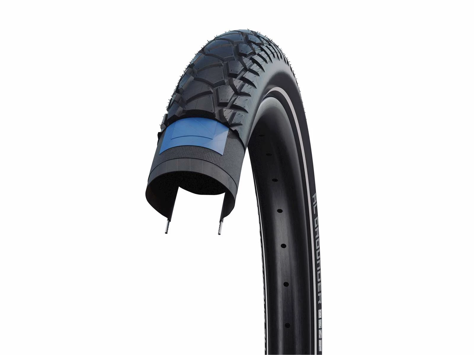 Schwalbe Al Grounder - Performance Line DD - Wire Däck - 27,5x2,35-2,60 E-50