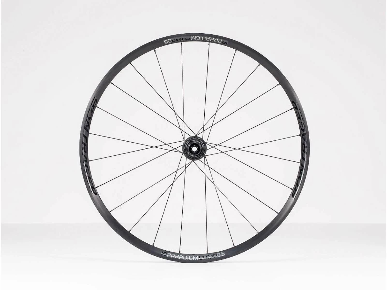 Bontrager Paradigm Comp 25 TLR Disc - Bakhjul 700c Road - Centerlock - E-Thru 12x142mm - Shimano/Sra
